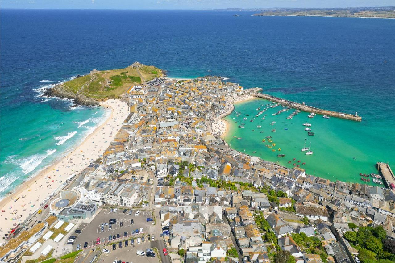 Seabreeze 3 - Seaview & Parking Appartement St Ives Buitenkant foto