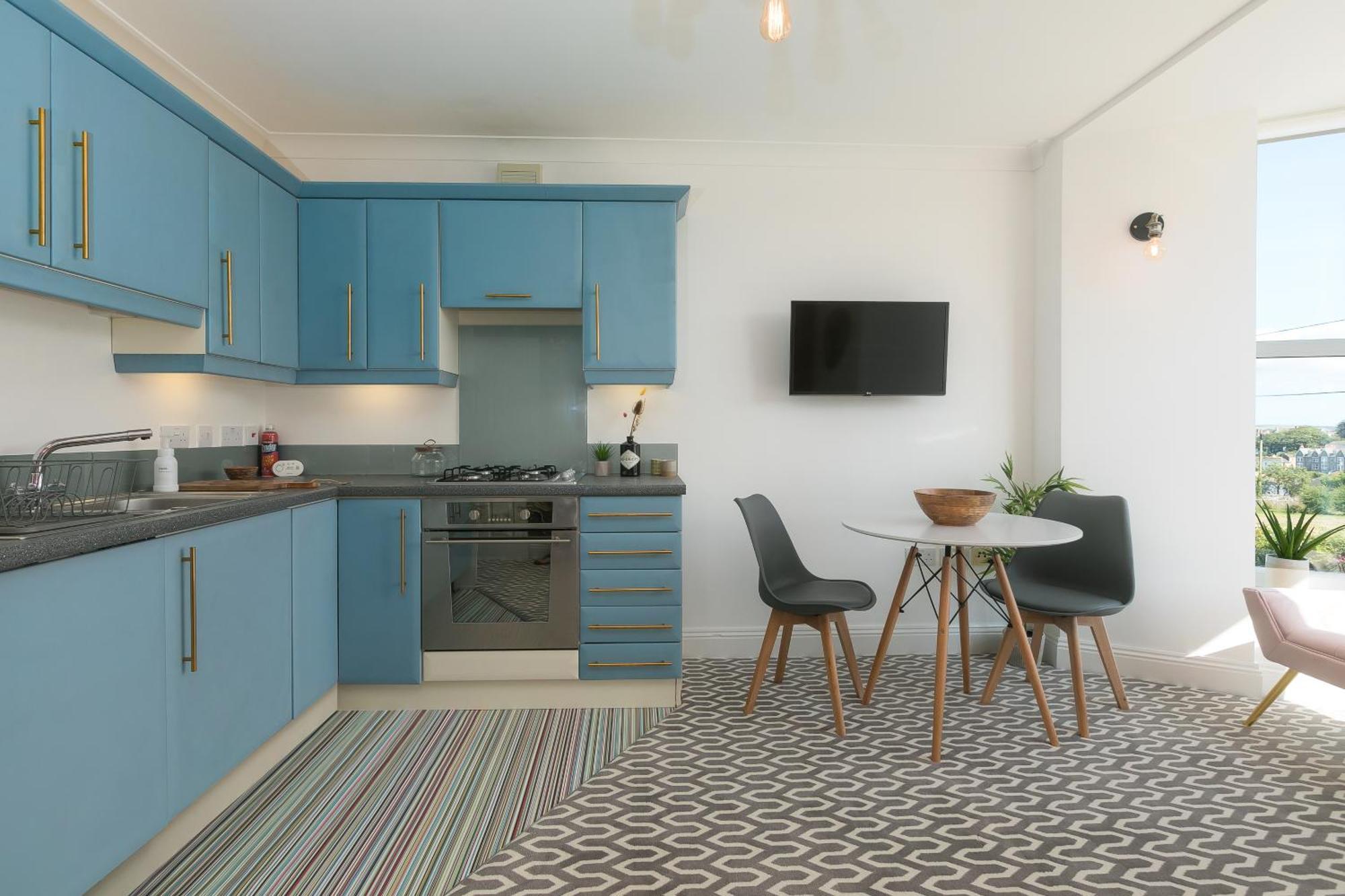 Seabreeze 3 - Seaview & Parking Appartement St Ives Buitenkant foto
