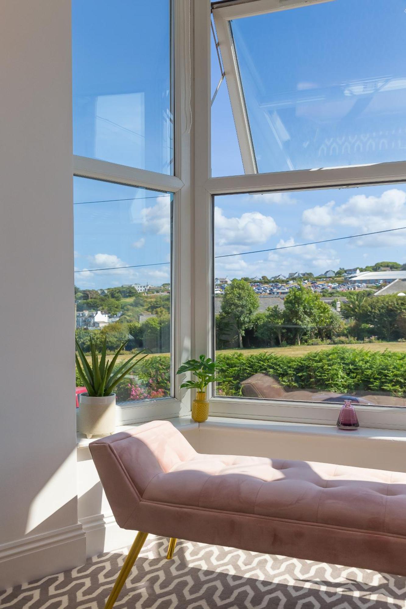 Seabreeze 3 - Seaview & Parking Appartement St Ives Buitenkant foto