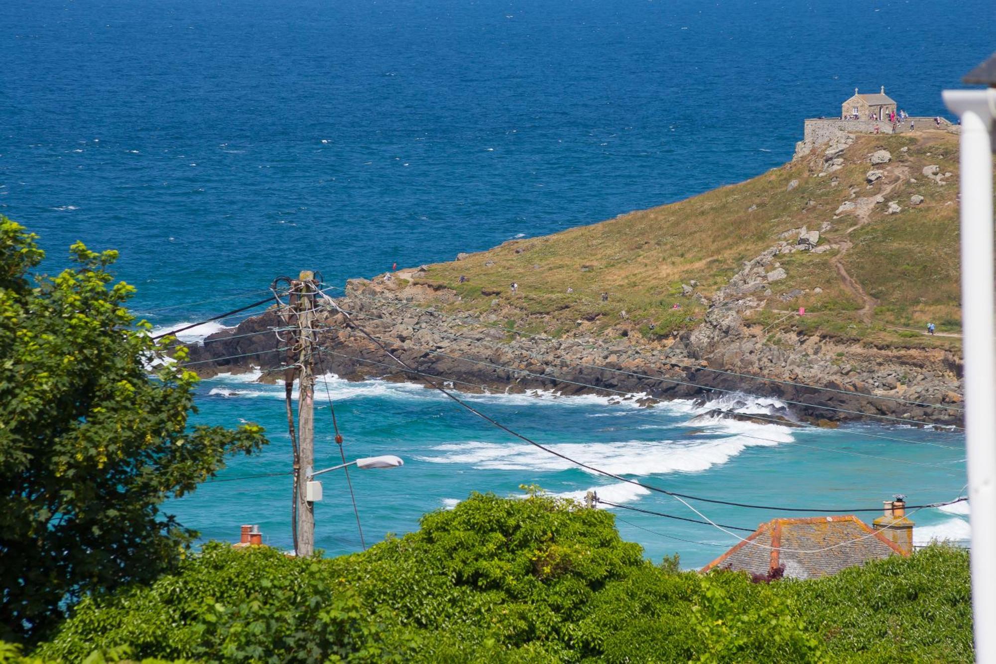 Seabreeze 3 - Seaview & Parking Appartement St Ives Buitenkant foto