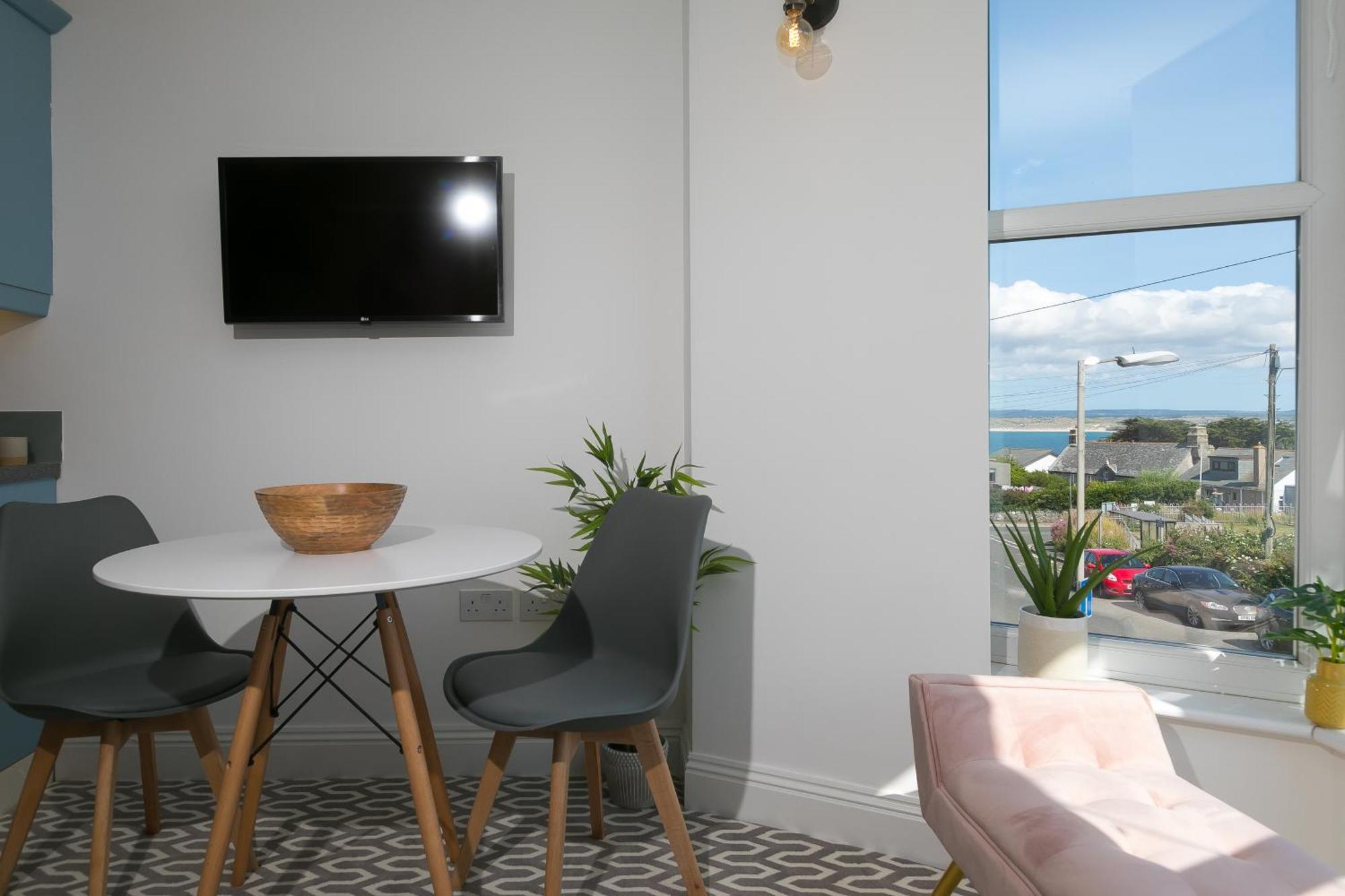 Seabreeze 3 - Seaview & Parking Appartement St Ives Buitenkant foto