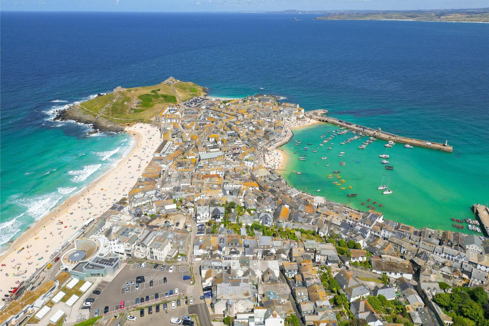 Seabreeze 3 - Seaview & Parking Appartement St Ives Buitenkant foto